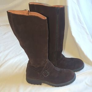 J Crew Vintage suede boots Made in Italy